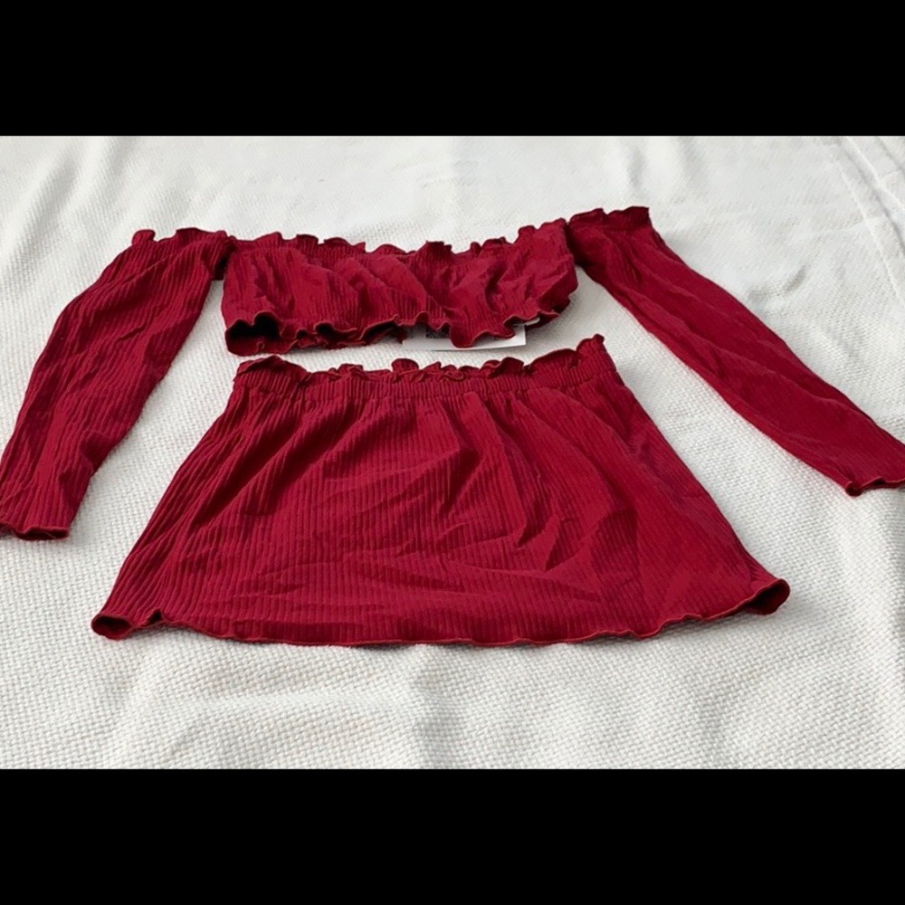 Red 2-piece